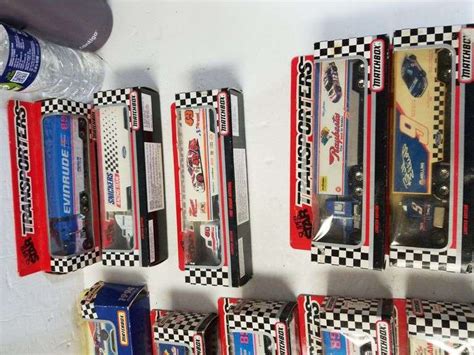 Large Lot Of Matchbox Tractor Trailer Models - Trice Auctions