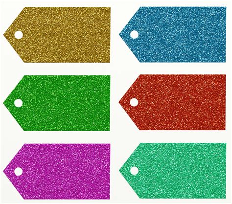 Glitter Tags Free Stock Photo - Public Domain Pictures