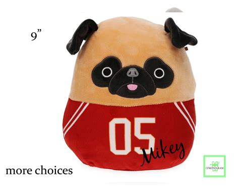 New things that make life easy Prince The Pug Dog KellyToy 8" New Squishmallow Plush Doll ...