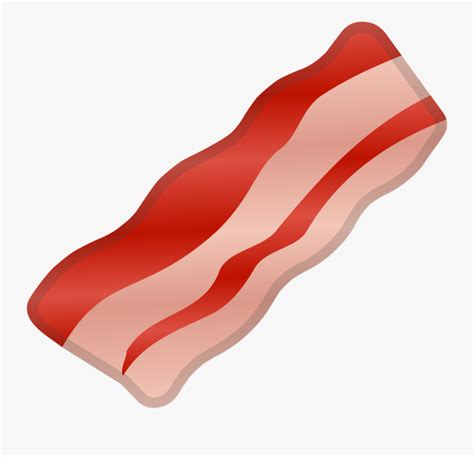 Bacon Png Bacon Icon Noto Emoji Food Drink Iconset - Bacon Png , Free ...