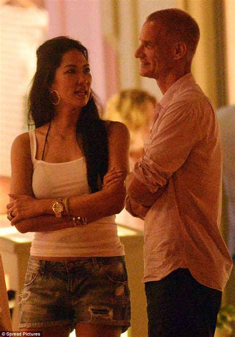 Kimora Lee Simmons enjoys an evening out with Russian beau Tim Leissner during Simmons Christmas ...