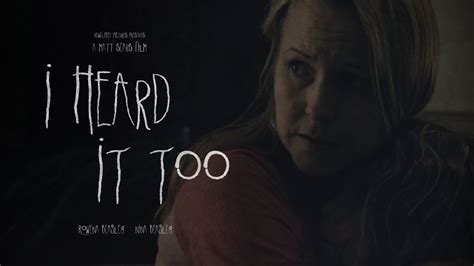 I Heard It Too - Award Winning Short Horror - YouTube