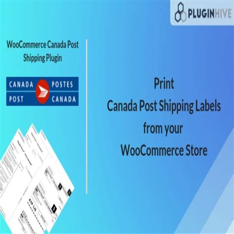 Print Canada Post Shipping Label from your WooCommerce Store | Printing ...