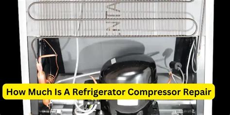 Refrigerator Compressor Repair Cost | Expert Tips & Estimates