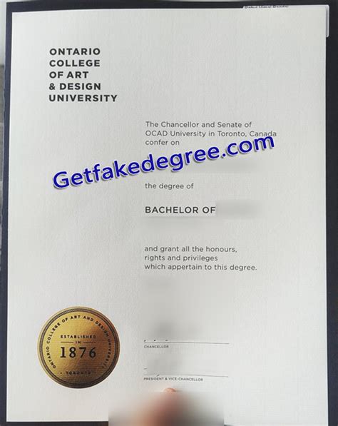 Where to Buy OCAD University Fake Degree? - Buy Fake High School and University Diplomas ...