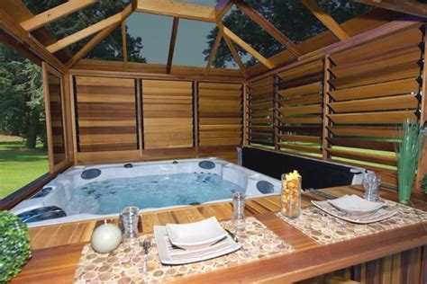 25 Photo of Enclosed Hot Tub Gazebo