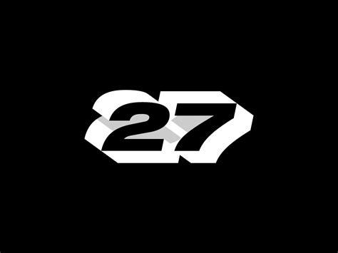 Twenty seven (27) - Logo design, icon, branding, number by Satriyo ...