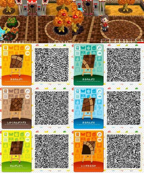17 Best images about - Acnl Autumn QR-Codes - on Pinterest | Animal crossing, Knit hats and Leaves