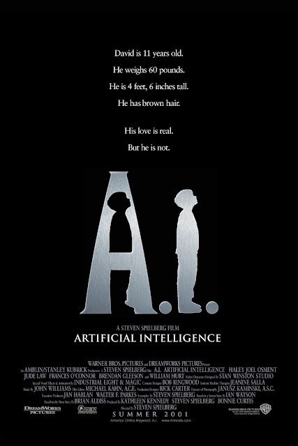 Movie Review: "A.I. Artificial Intelligence" (2001) | Lolo Loves Films