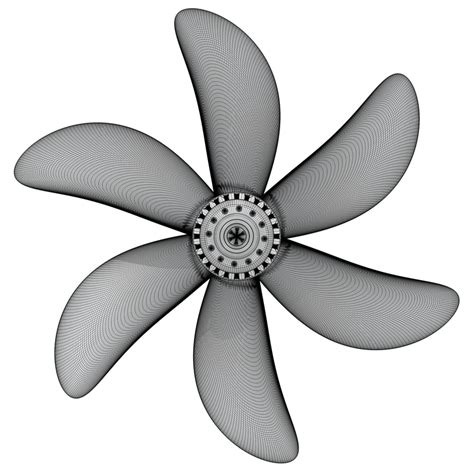 3d model propeller screw