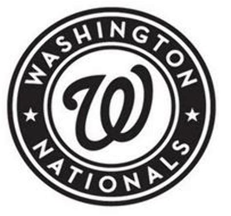 Download High Quality washington nationals logo black Transparent PNG ...