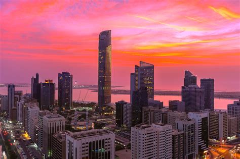 Abu Dhabi Sunset | SkyriseCities