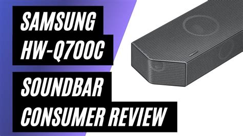 Samsung HW-Q700C Soundbar - Real Consumer Review - YouTube