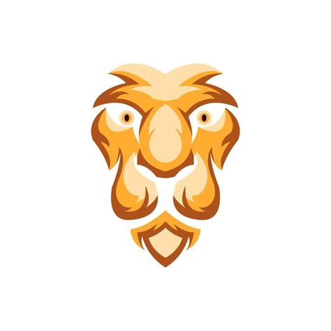 scary lion face logo icon 17205252 Vector Art at Vecteezy