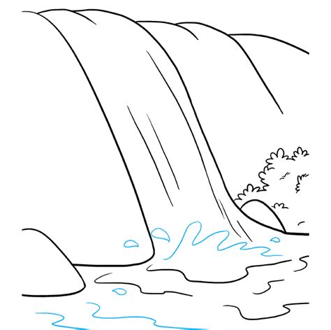 How To Draw A Waterfall For Kids - Its a real honour for me to be doing this collaboration.