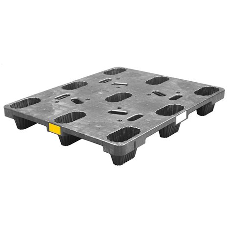 40 x 48 Nestable Heavy Duty Plastic Pallet | One Way Solutions # PP-S-4048-N-PS