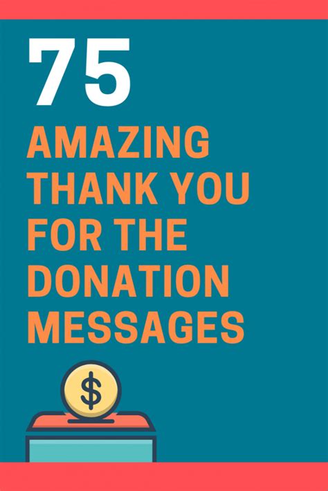 75 Thank You for the Donation Messages and Quotes | FutureofWorking.com