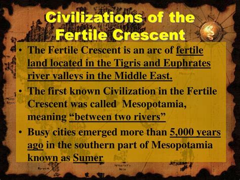 PPT - Civilizations of the Fertile Crescent PowerPoint Presentation, free download - ID:1746643