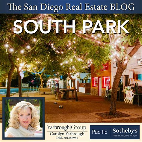 The San Diego Real Estate BLOG: San Diego Neighborhoods South Park | San diego real estate, San ...
