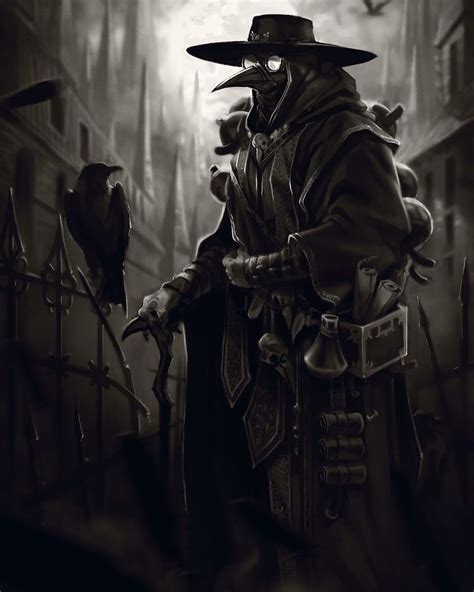 Plague Doctor Art by Lucas St. Martin #Painting #Drawing #Fantasy #ConceptArt #DigitalArt #Art # ...