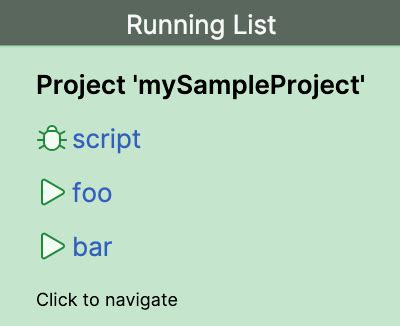 View running processes | PyCharm Documentation