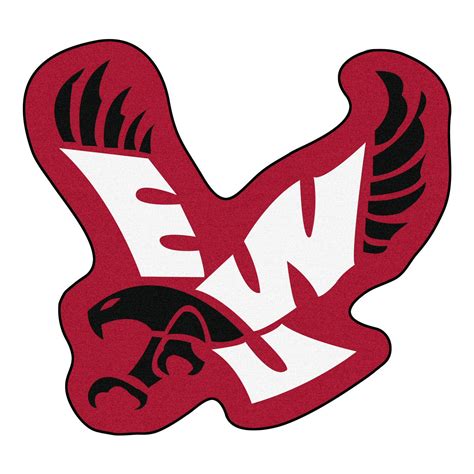 Eastern Washington University Mascot Mat - "EWU Eagle" Logo - Floor Rug - Area Rug