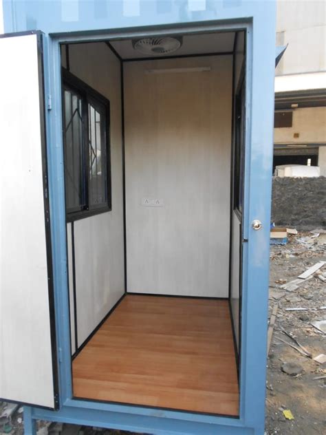 GI Portable Security Cabin at Rs 38000/unit | Portable Security Cabins ...