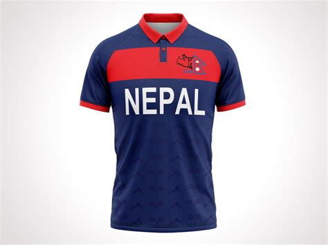 Nepal Cricket Jersey by Prashant Poudel on Dribbble