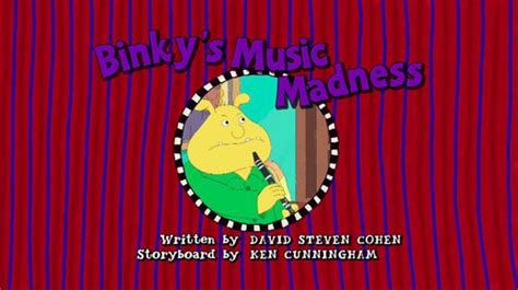 Binky's Music Madness - Arthur Wiki