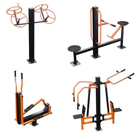 3D Outdoor fitness equipment 01 | CGTrader