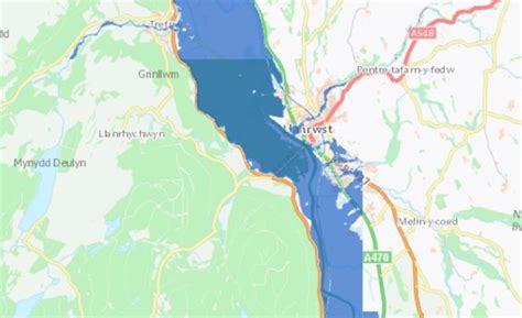 New flood maps reveal parts of North Wales most at risk of sea levels ...