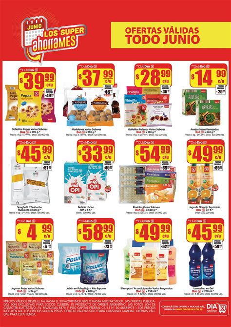 Catálogo Supermercados Dia 3 Junio al 30 Junio 2019 - Ofertas.AR