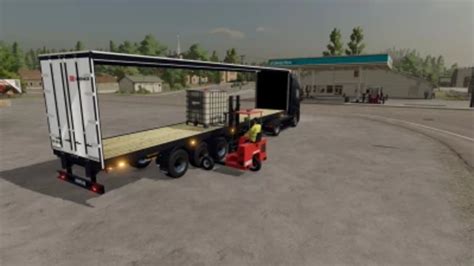 FS22: Trailer with forklift v 1.0.0.0 Other trailers Mod für Farming ...