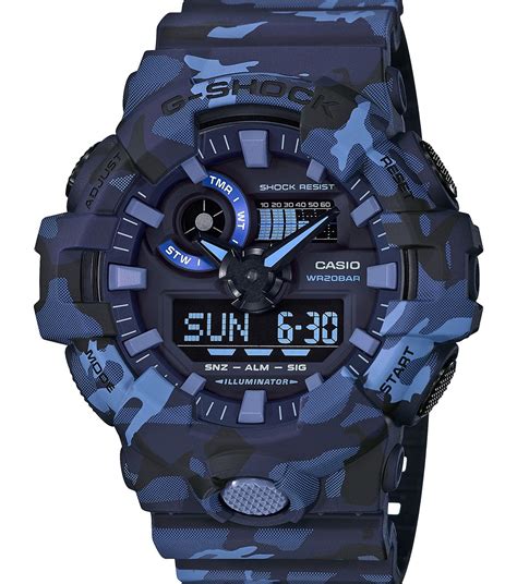 Casio G-Shock GA700CM-2A, GA700CM-3A & GA700CM-8A 'Camouflage Collection' Watches | aBlogtoWatch