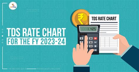 TDS Rate chart for the FY 2023-24 (AY 2024-25) | Ebizfiling