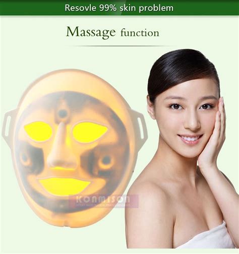 Korean LED Facial Surgical Mask Price For Home Use 3 Photon Colors For Skin Rejuvenation 2017 ...