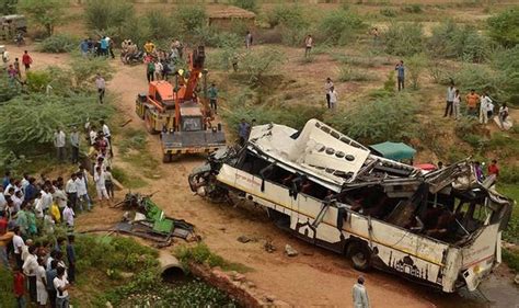 India bus crash: Horrific crash kills 29 en route to Indian city of new ...