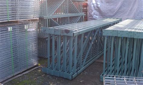 Used 8’ Pallet Rack Uprights - Warehouse Solutions Northwest