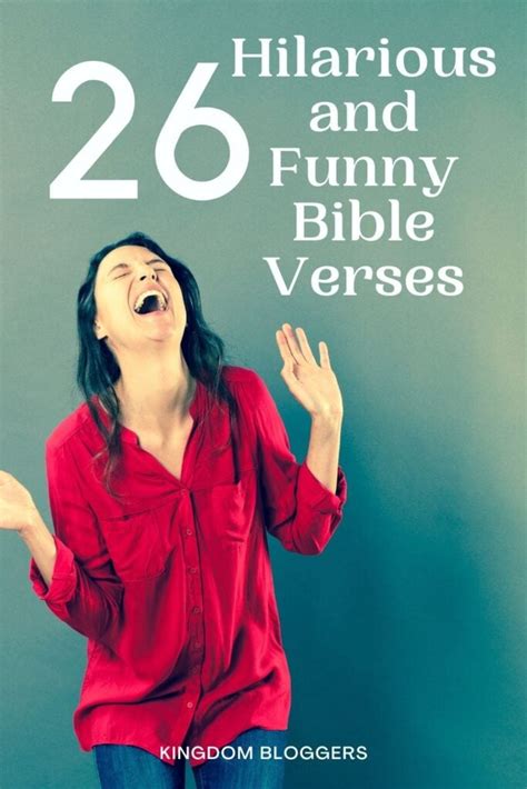 26 Hilariously Funny Bible Verses