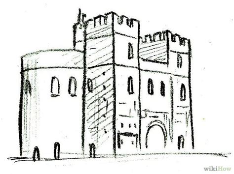 Draw a Medieval Castle - Kasteeltekening, Tekenen en Kasteel