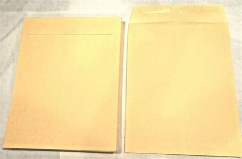 *10* 10X13 MANILA KRAFT CATALOG SHIPPING MAILERS ENVELOPES W/ GUMMED ...