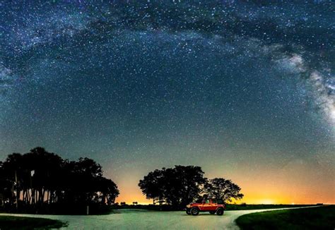 Enjoy The Winter Night Sky At Kissimmee Prairie Preserve In Florida