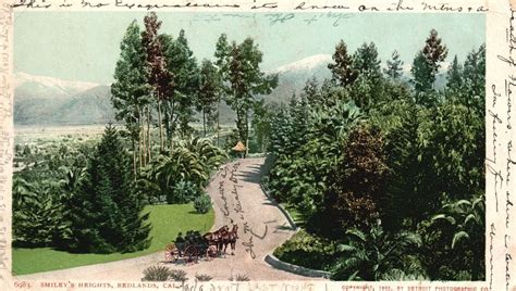 Vintage Postcard 1906 Smiley's Heights Roadside Attractions Redlands ...