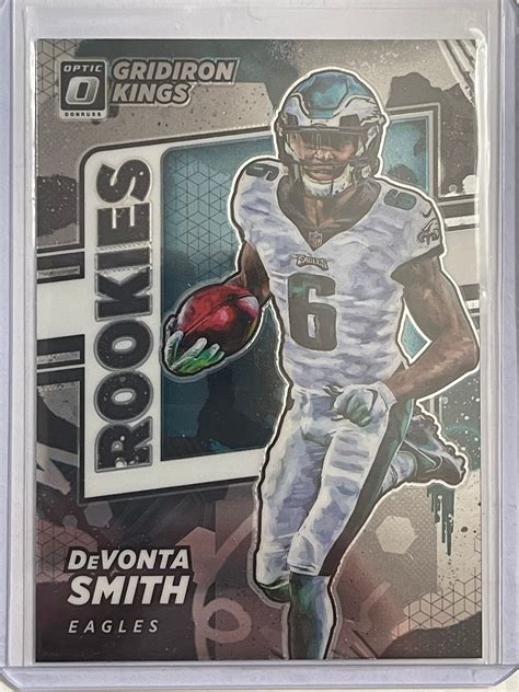 Devonta Smith Rookie Card 2021 NFL Panini Optic Gridiron Kings - Etsy