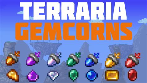 Terraria Gemcorn Growing Tips/Tutorial - YouTube