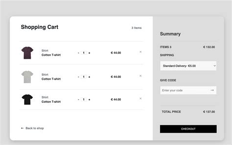 15 Shopping Cart Template Html Css (Free Code + Demo)