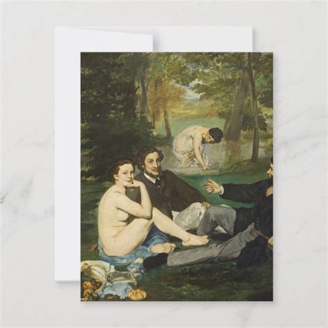 Edouard Manet - Luncheon On The Grass | Zazzle