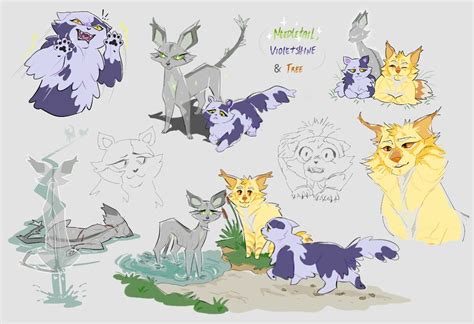 Needletail, Violetshine, Tree | Warrior cats, Warrior cats fan art, Warrior cats clans