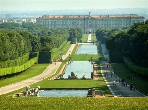 Palace and Fountains of Caserta, Italy - Arriving In High Heels