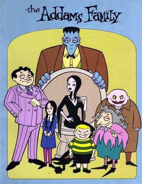 The Addams Family Cartoon | Monster Facts Amino